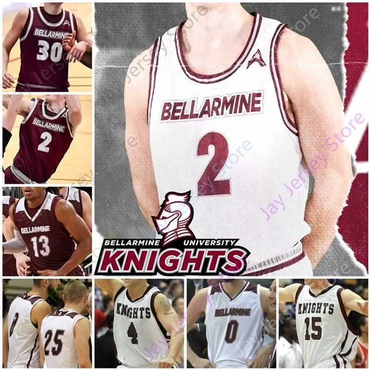 Mitch Custom Belarmine Knights Basketball Jersey NCAA College Dylan Penn Ethan Claycomb Pedro Bradshaw Alec Pfriem Nick Thelen Juston Betz New