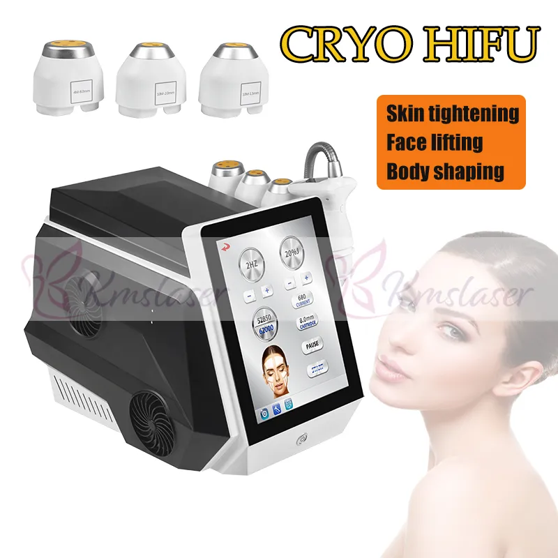 2 IN 1 Cryoskin HIFU Face Lift Body Slimming High Intensity Focused ...