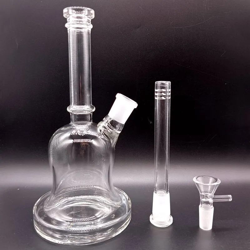 8 inch helder glazen waterrecycler Bong Hookahs met oliebeparingen Shisha -pijpen voor roken