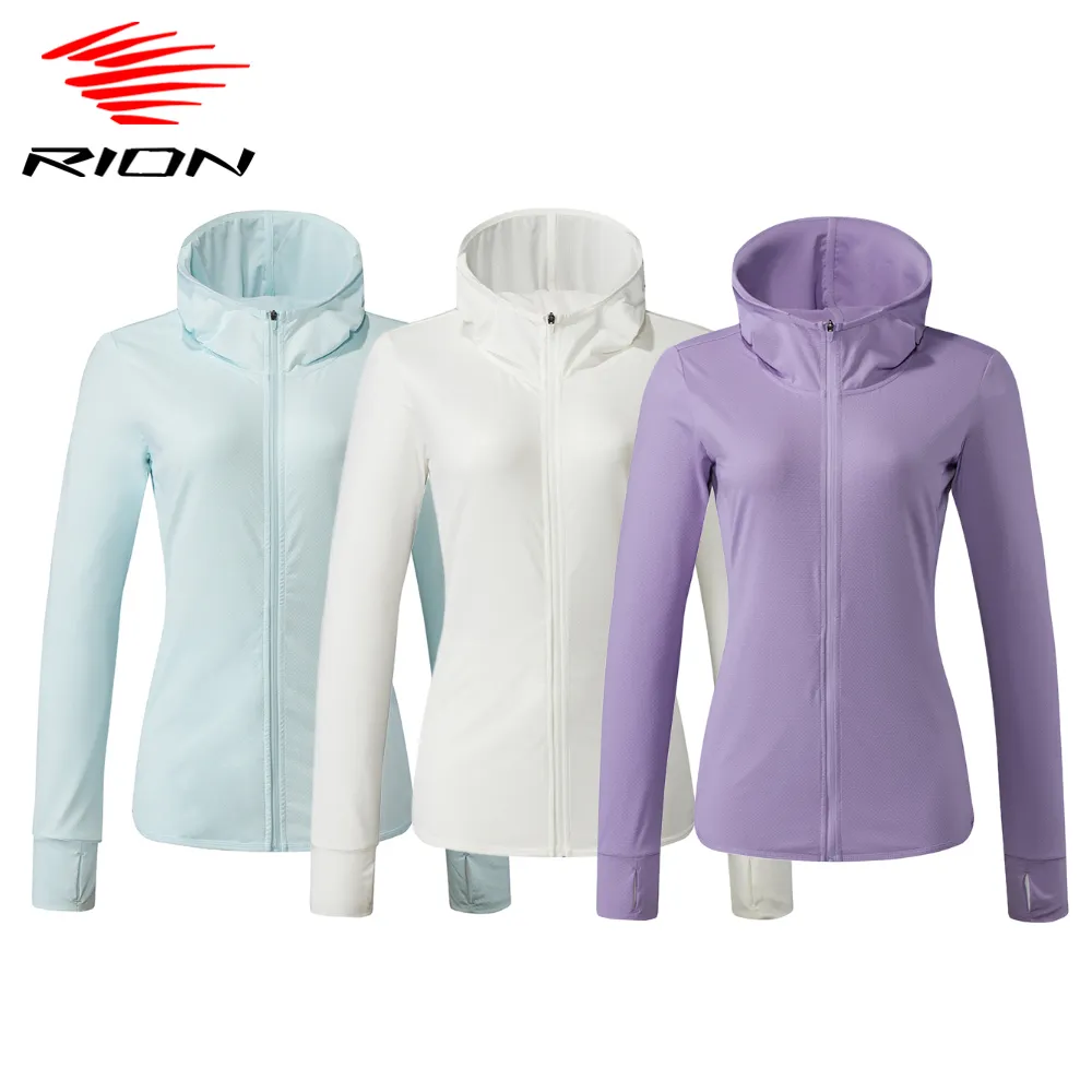 Women's Jackets RION Women Sun-Protective Clothing Hiking Anti UV Windbreaker Breathable Quick Dry Camping Jacket UPF 50 Outdoor Sports Coats 220926