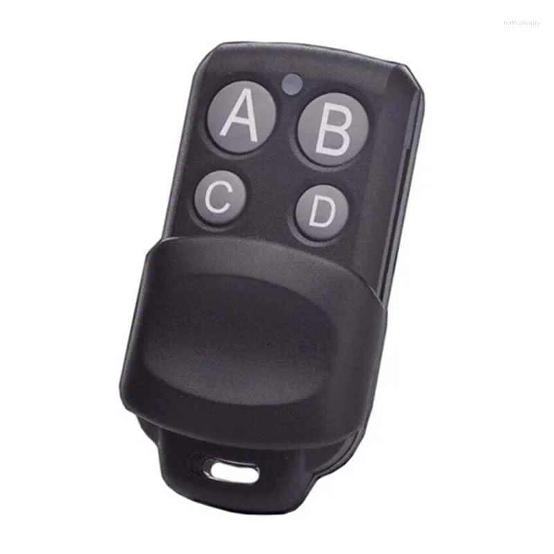 Controladores remotos AB038 Controle sem fio RF 433MHz Portão elétrica Porta de garagem Controlador de chave