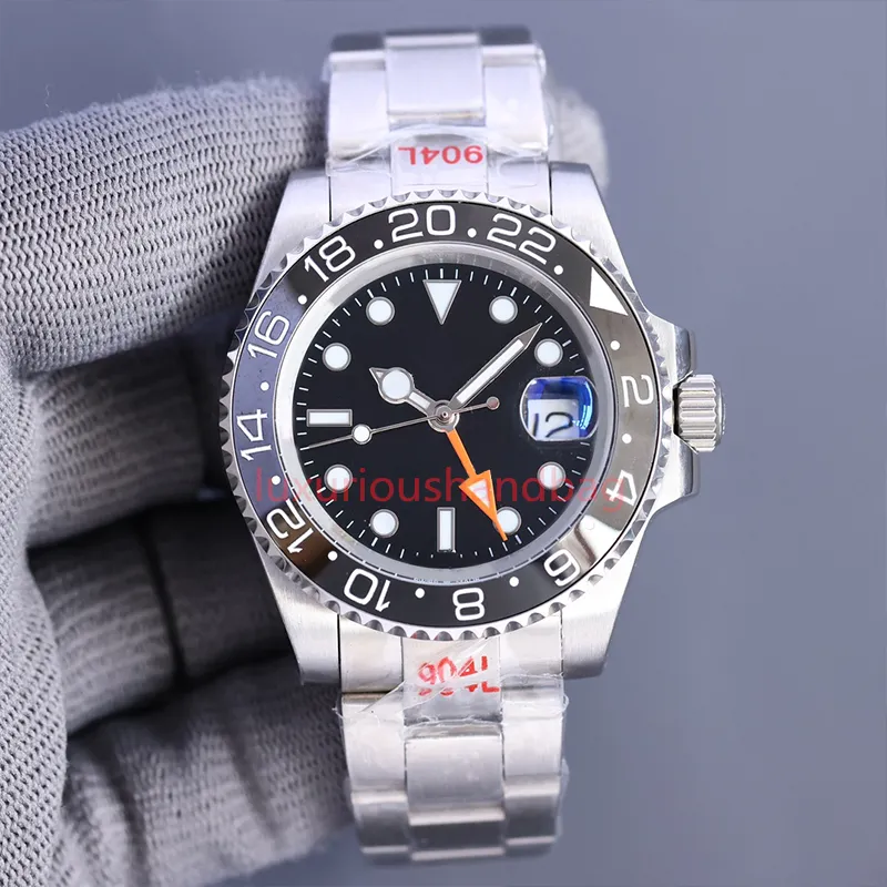 흰색 다이얼 남성 시계 42mm 스테인리스 스틸 자동 기계 904L 사파이어 크리스탈 유리 접이식 버클 빛나는 품질 Montre de Luxe Watch