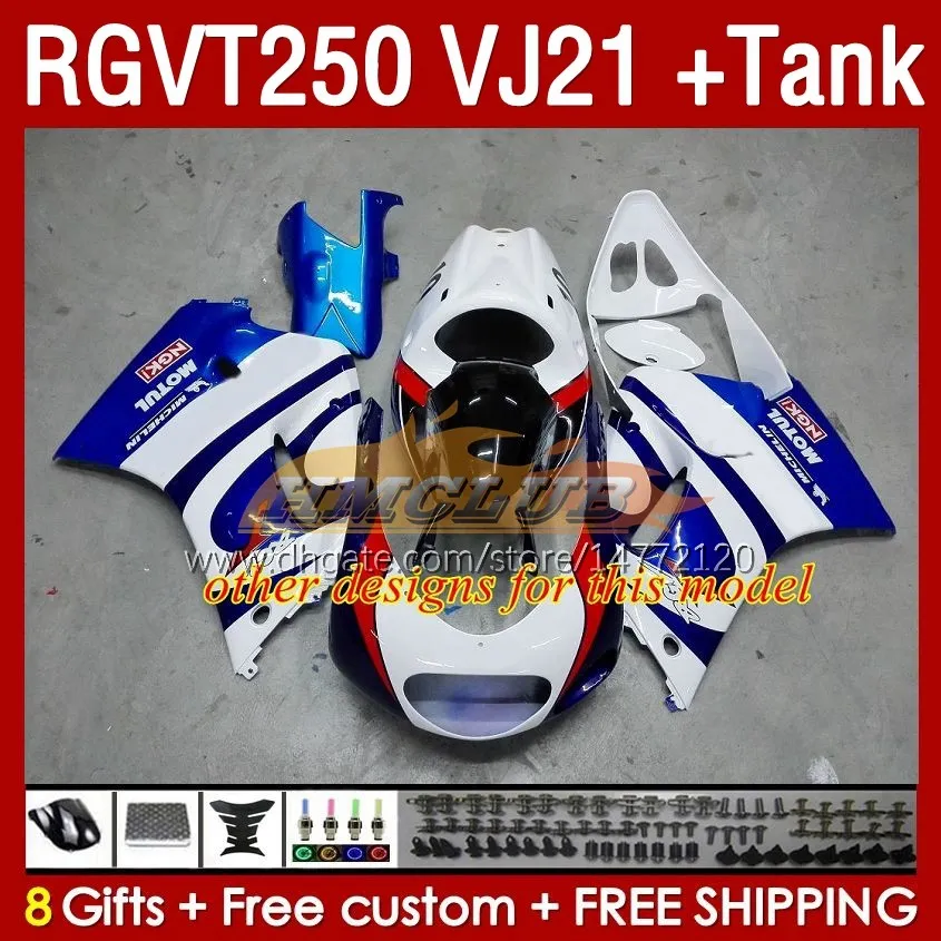 Fairing Kits For Suzuki RGV250 VJ21: 1988 1989 RGVT250