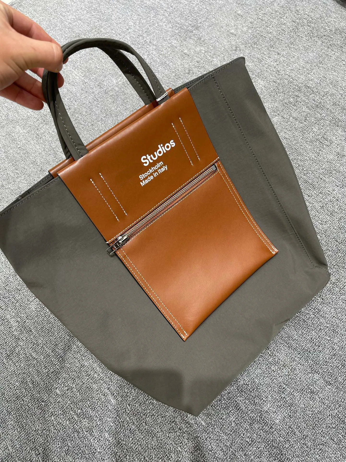 2022 Brand Brand Studios Papery Nylon Tote Yoga Bag for Sport Outdoors Equipman