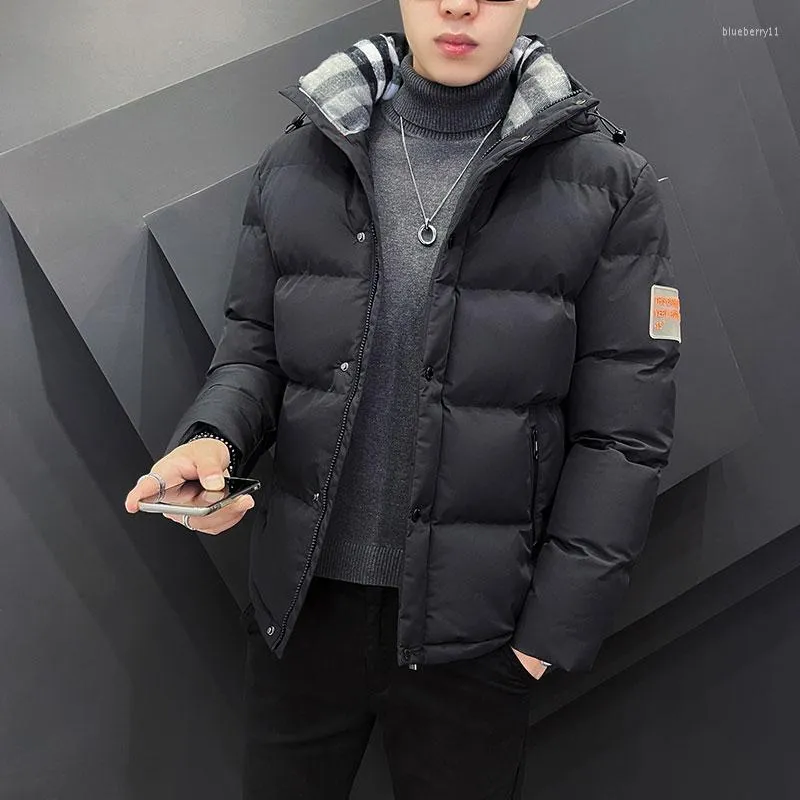 Down Jacket Mens Oversized Puffer Coat Korean Jacket Mens