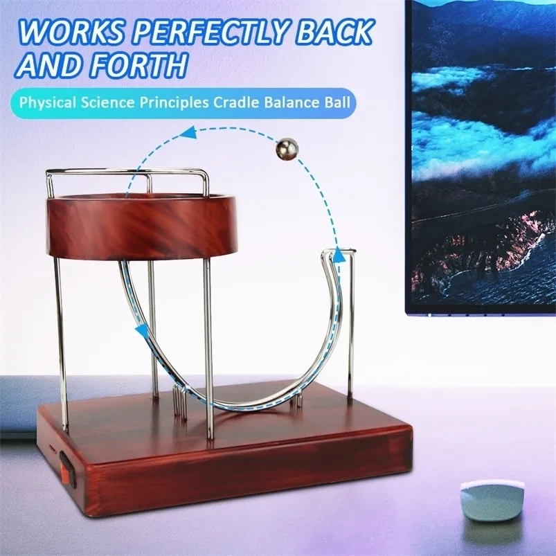 Kinetic Sculpture For Desk Perpetual Motion Machine... From Kong08, $19 ...