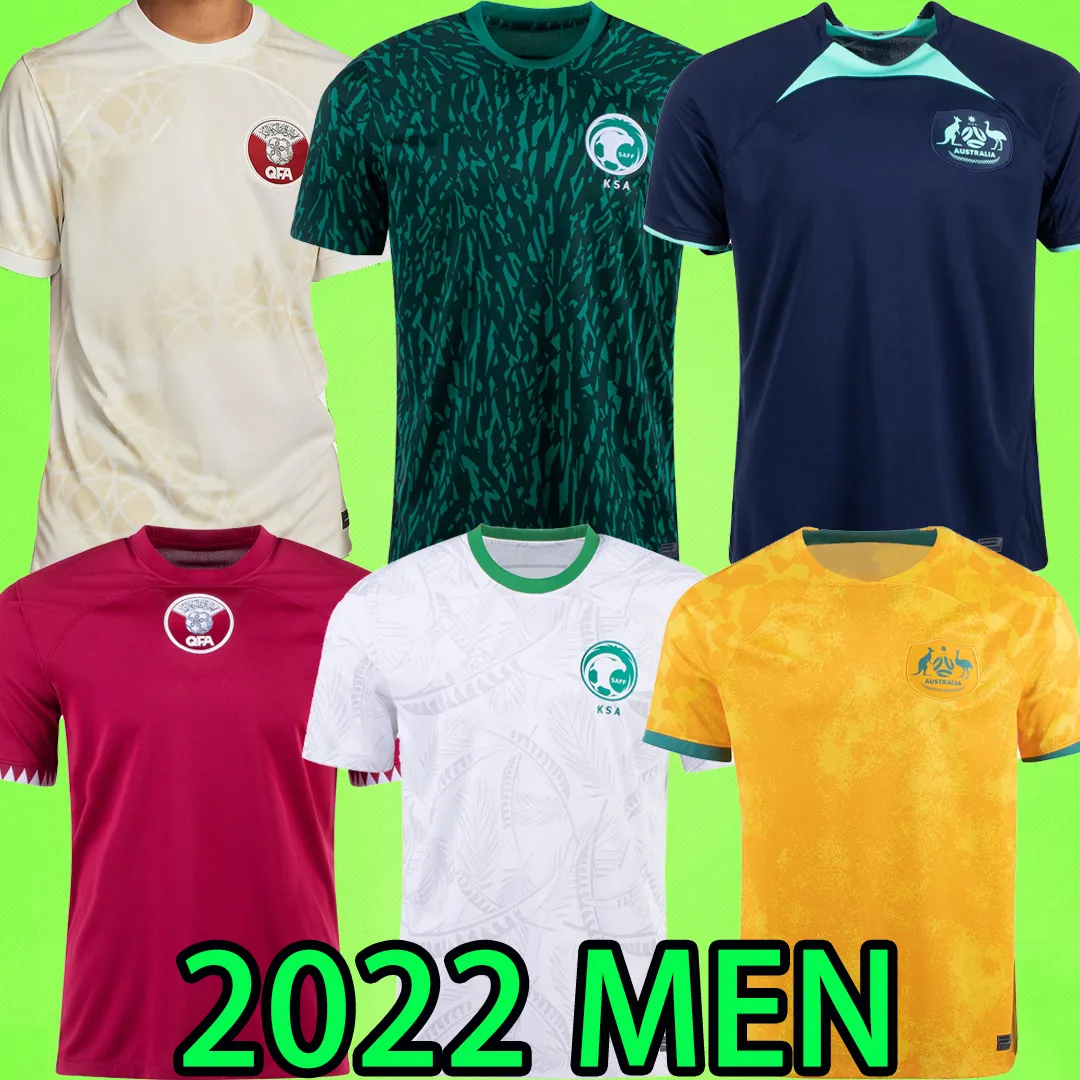 2022 Qatar Soccer Jerseys Australias 2023 SAUDI ARABIA Camisetas De