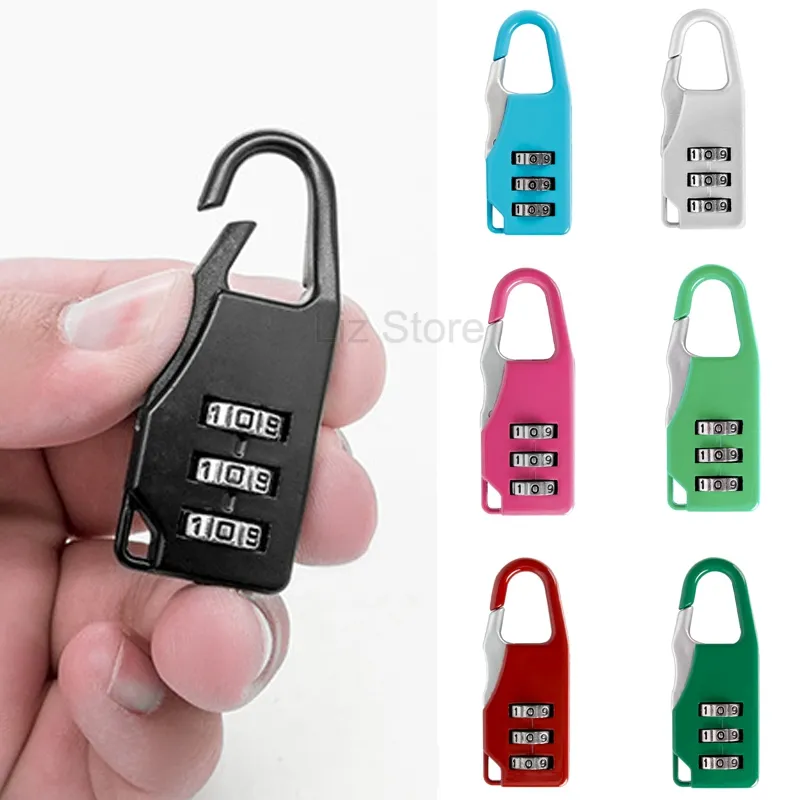 Mini Dial Digit Lock Lock Sundries Комбинация код пароль пароль замок Замок