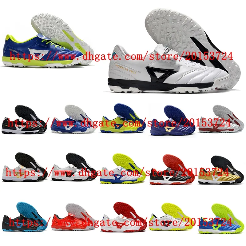 Mens Soccer shoes Morelia Sala Classic TF Turf Cleats Football Boots Knit Botas De Futbol Breathable