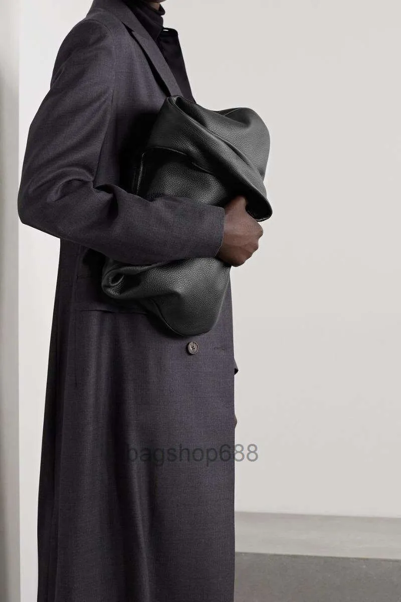 Bolsas de grife de designers Bolsa de noite Mulheres todos os dias textura preta de couro T R de tamanho médio bolsa de ombro único