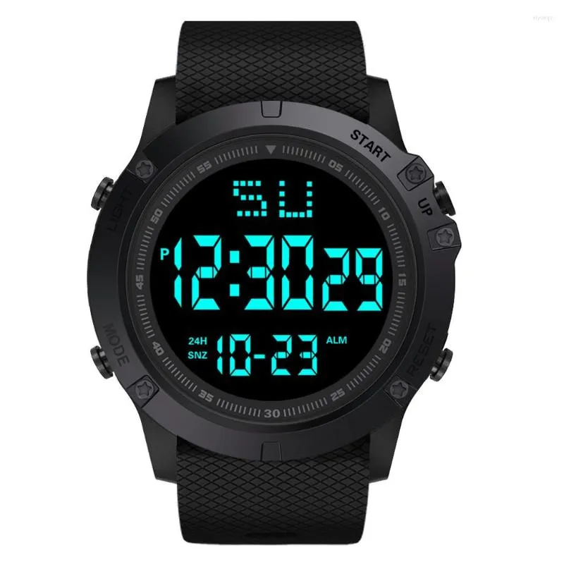 Wristwatches Honhx Women Men مقاوم للماء G LED DIGITAL DIGITION