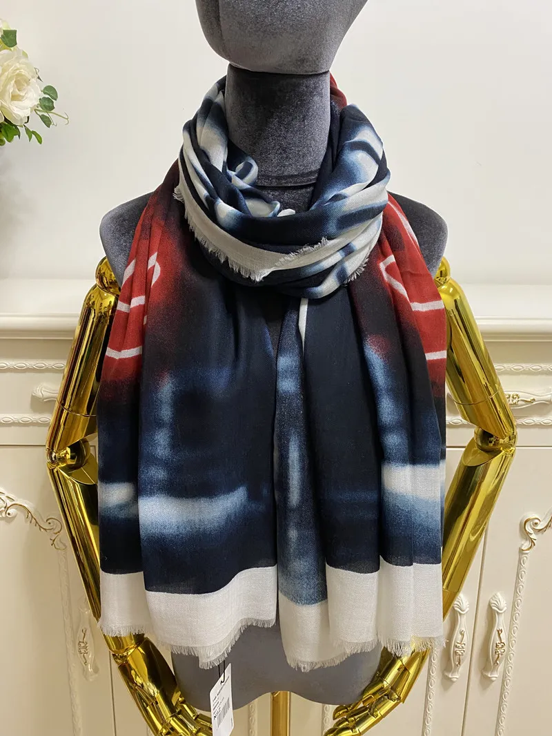 Большой продажа женский долгий шарф Шаль 100% кашемировой материал пинта