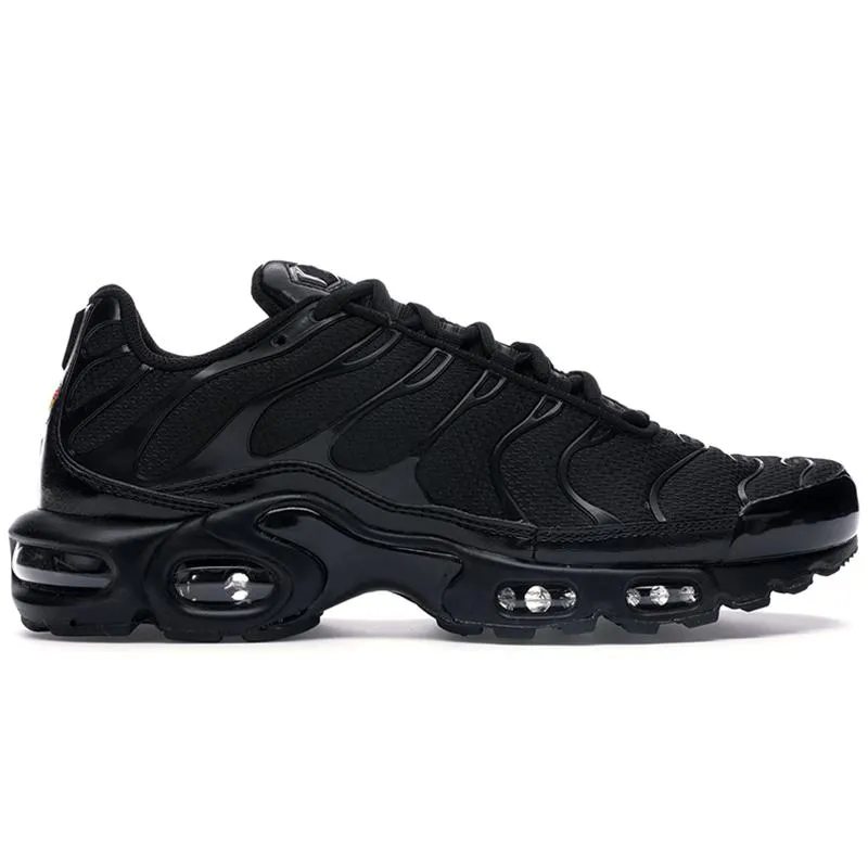 nike tns mens black and blue