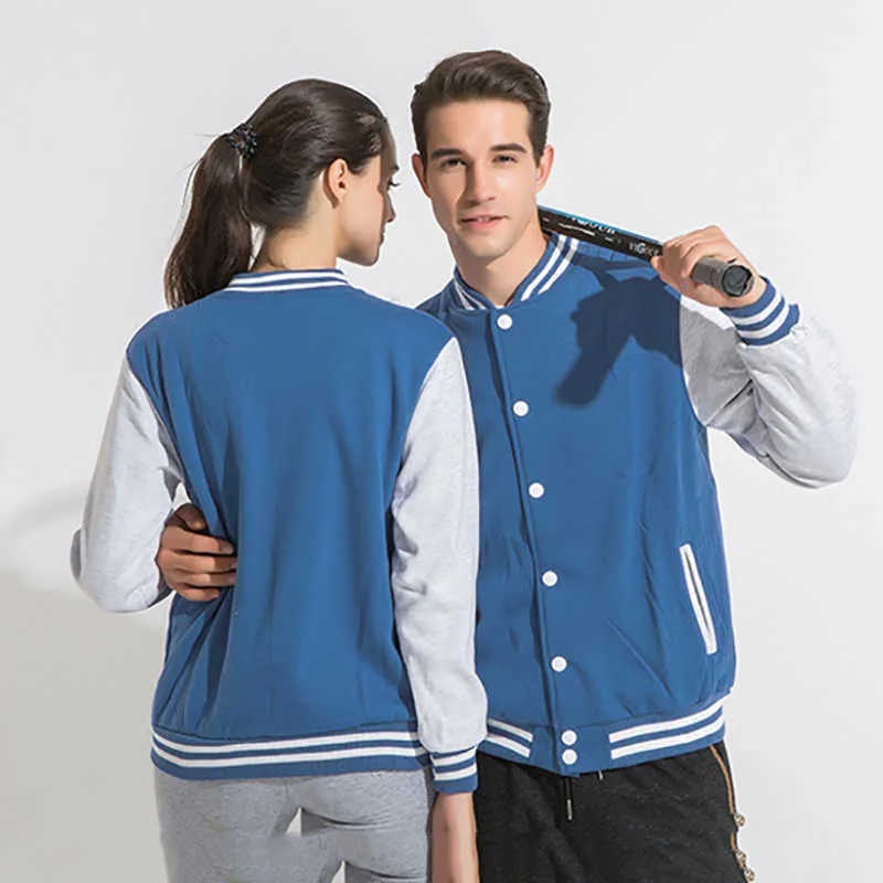 Herenjacks heren bomber jas mode cotton college varsity motorfiets honkbal jas sport jassen mannen vrouwen kleding plus maat groothandel T220926