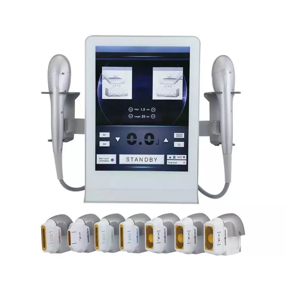 Portable 7D HIFU Face Lifting Machine High Intensity Focused Ultrasound ...