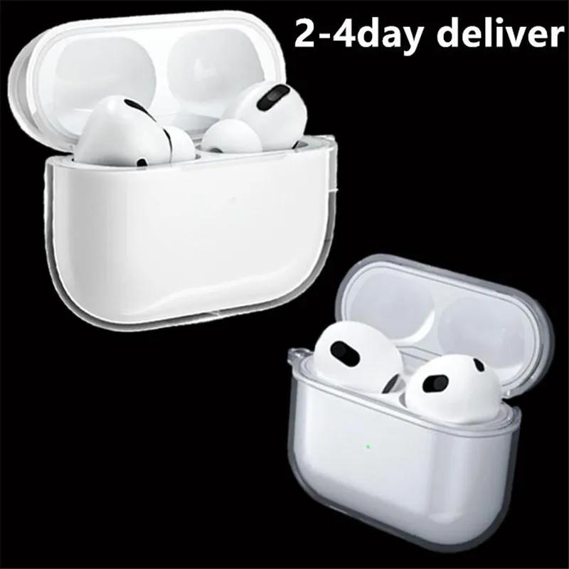 F￶r Apple Earphones Cases AirPods 3 AirPods Pro Air Gen 3 Pods Tillbeh￶r H￶rlurfodral Solid Silicone Protective Wireless Charging Bluetooth H￶rlurar Cover