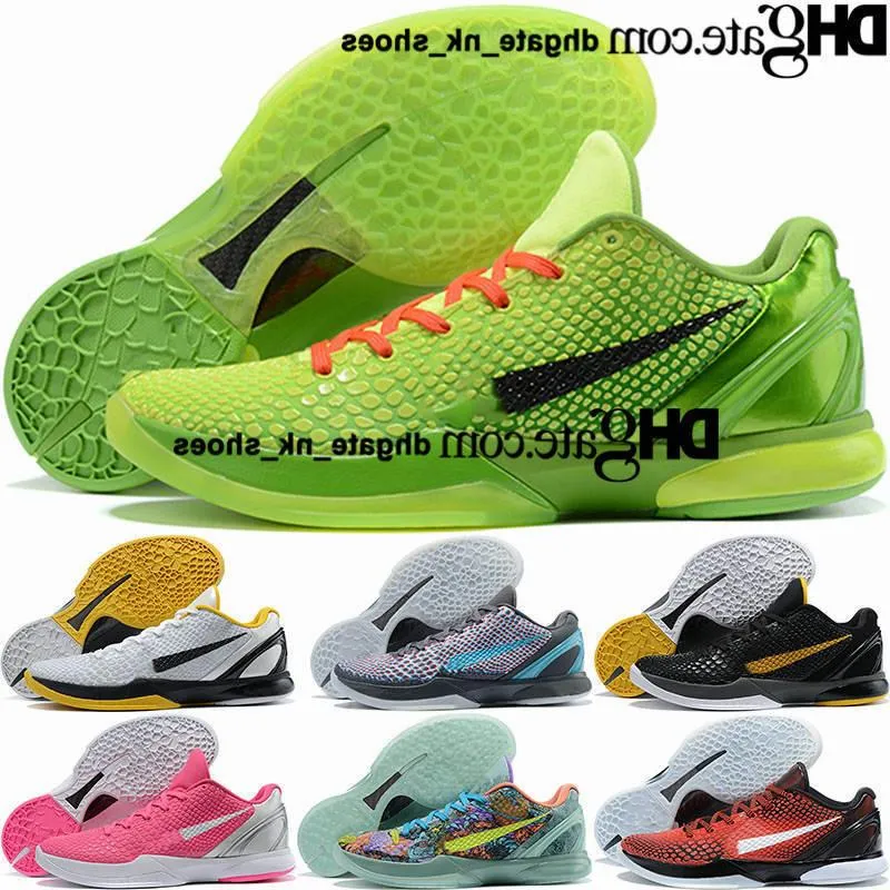 Shoes Black Mamba 6 Man Kobe Basketball Mens Sneakers Designer Trainers