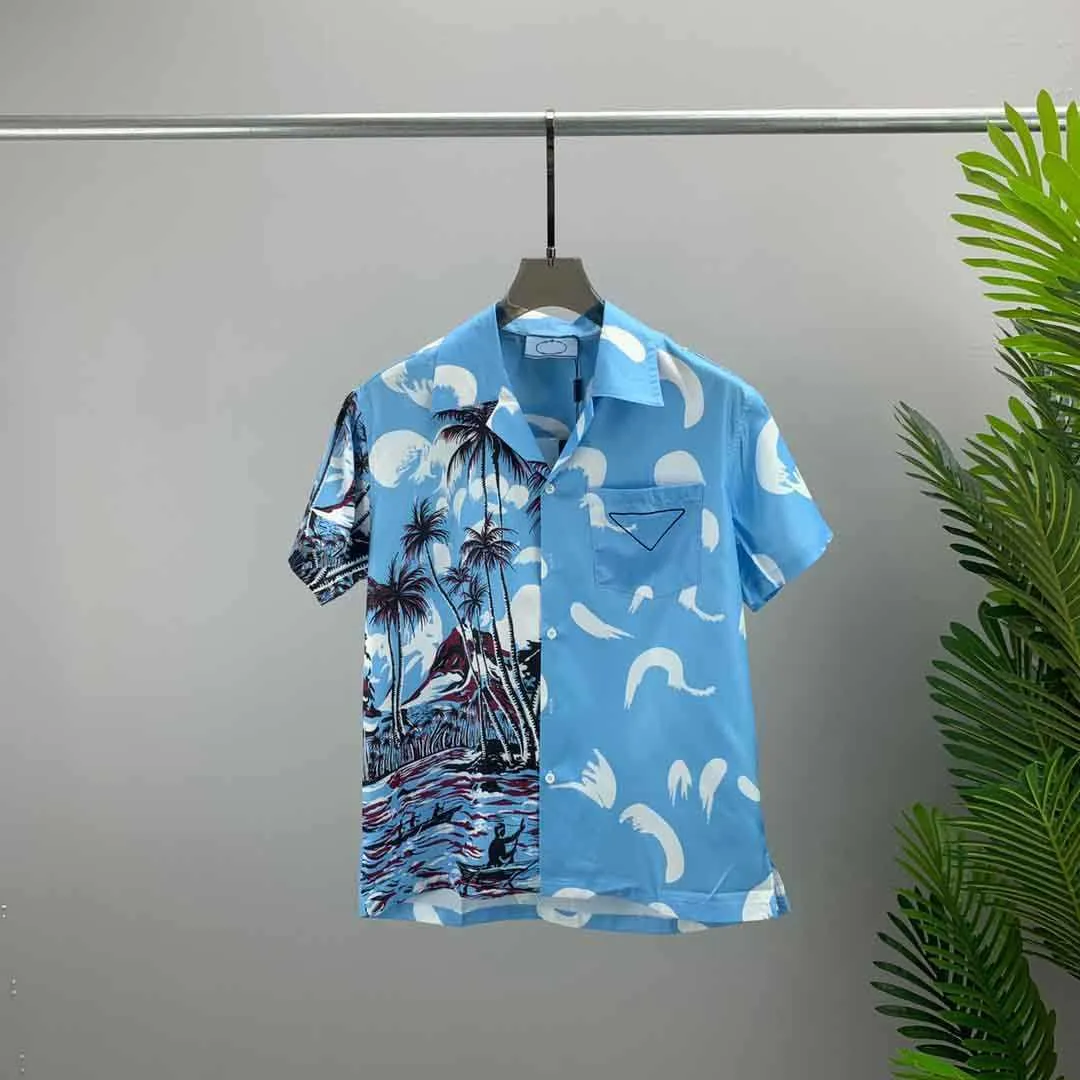 Camisetas para hombre más polos cuello redondo bordado y estampado estilo polar ropa de verano con calle algodón puro hu13