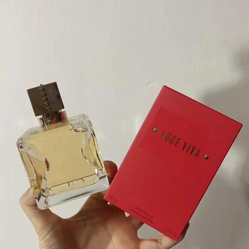 Дизайнерский парфюм voce viva 100 мл женщина духи цветочные ноты хороший запах долгое время оставляя EDP Long Fragrance Fast Ship