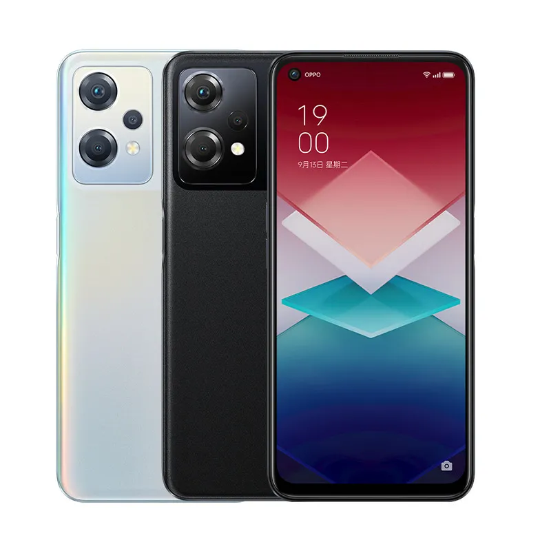 Original Oppo K10x 5G Mobiltelefon 8GB 12GB RAM 128 GB 256 GB ROM OCTA CORE Snapdragon 695 Android 6.59 "Stor skärm 64.0MP AI 5000MAH FACE ID FINGERPRINT Smart mobiltelefon