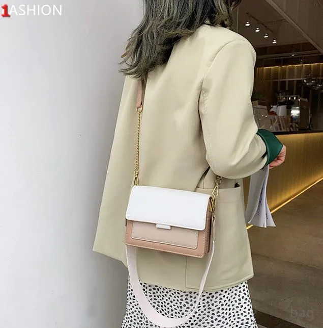 HBP Diseñador Pequeño Bolso de Mano Cuadrado BOLSOS DE MUJER Moda Versátil INS Bolso de Hombro Señora Pu Bolso de Cuero FashionA18