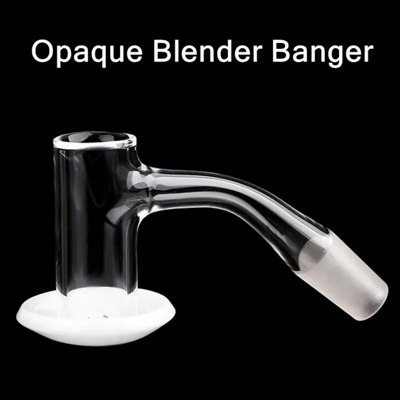 Full Weld Terp Blender Samurai Quartz Banger with Opaque Samoorai Bottom Bowl 10mm 14mm YAREONE White Bottom Beveled Edge Male Dab Nail Tools