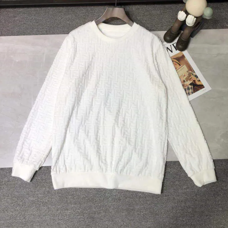 Men's Hoodies Sweatshirts 22ss Mens Sweatshirt Designer Hoodie Ff 3d Printing Sweater Man Long Sleeve T-shirt Coral Fleece Women Pullover Coat NG0V