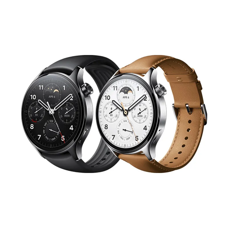 Oryginalny Xiaomi Mi Watch S1 Pro Smart Watch Sport Zdrowe Częstotliwość Monitorowanie Blood Tlen Monitorowanie 1.47 "AMOLED Display 5atm Water Proof NFC GPS Bransoletka Smartwatch