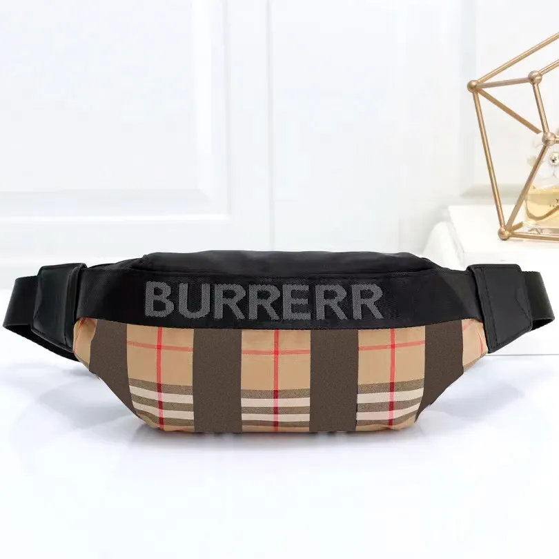 Luxurys designers Bags Vintage Check Nylon chest belt bum bag fanny pack Sonny bumbag tote Wallet Waist classic stripe Wome313v