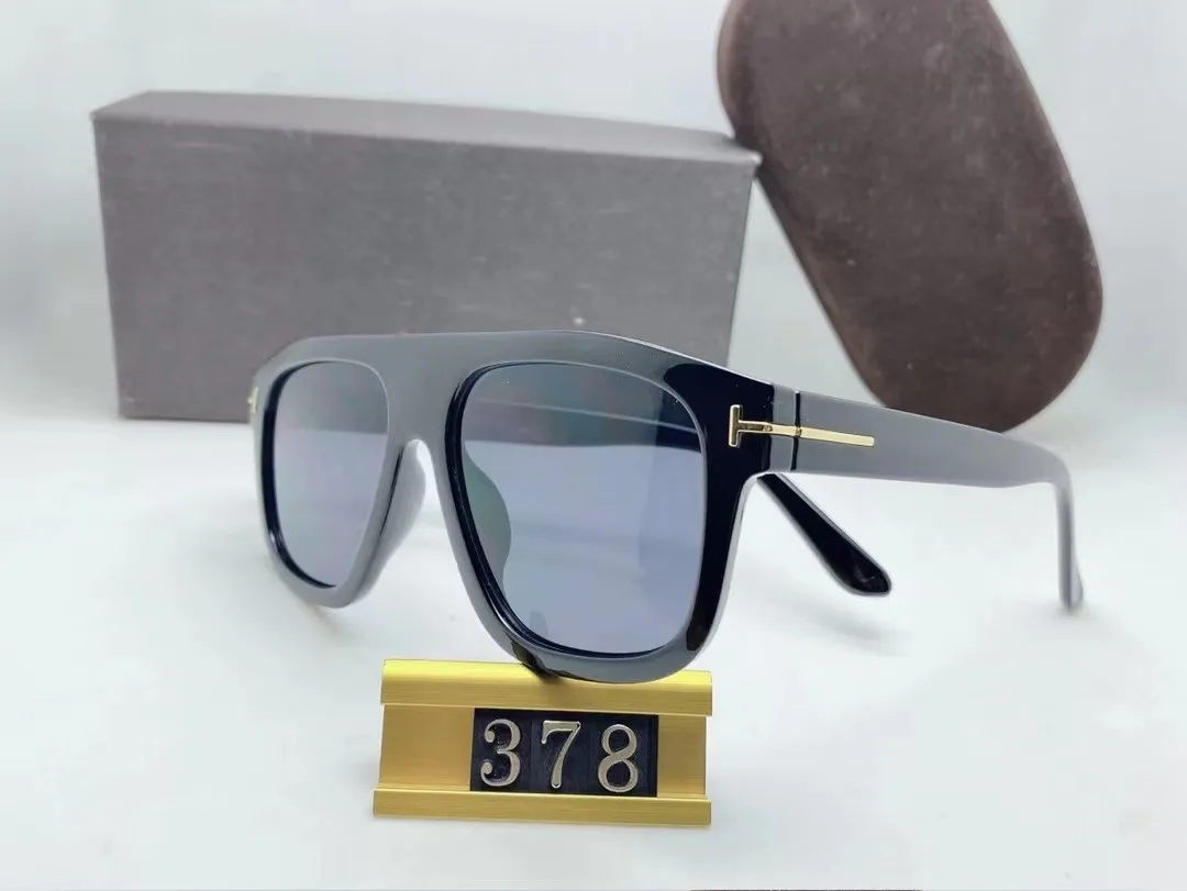 نظارة شمسية للرجال والنساء نمط الصيف المضاد للترافيوليك 378 لوحة مربعة رجعية إطار كامل الأزياء