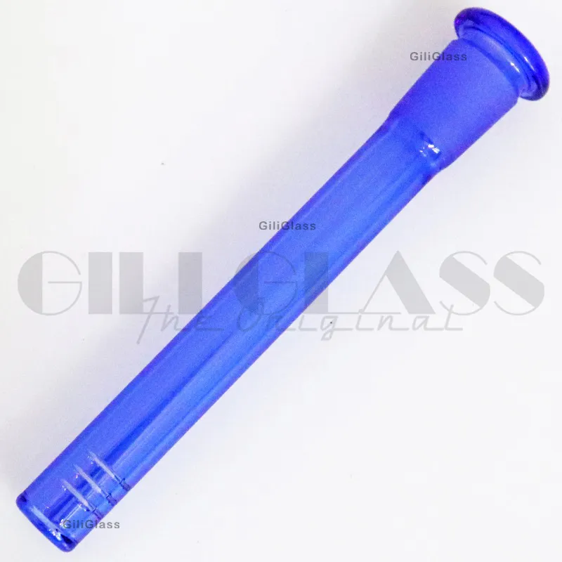 5.5 inch downstems for Glass Hookahs Bong Water Smoking pipe with 18mm male to 14mm Female beaker bong Colorful Thick Pyrex dab rig Diffuser