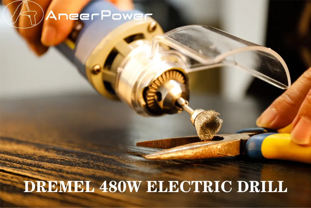 Variable Speed Electric Dremel 480W Mini Rotary Tool Sanding Bits