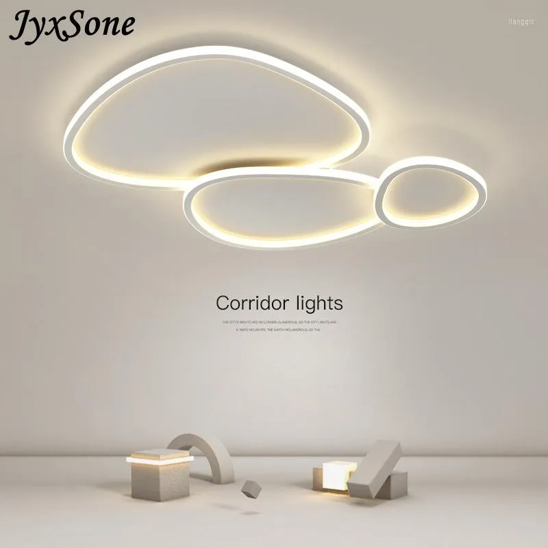 Plafoniere Modern Smart Led Light Living Room Simple Atmospheric Whole House Lighting Creative Cobblestone Bedroom Kitchen