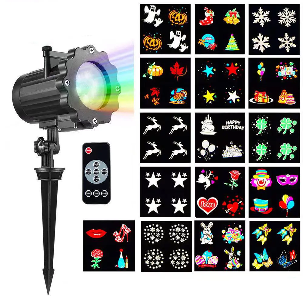 Outdoor Projection Lighting Effects Projector With 16... From ...