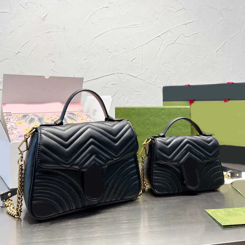 gbag designer väska handväskor kvinnor messenger väskor kedja crossbody handväska läder lyxig textur ren färg tote handväska 220905