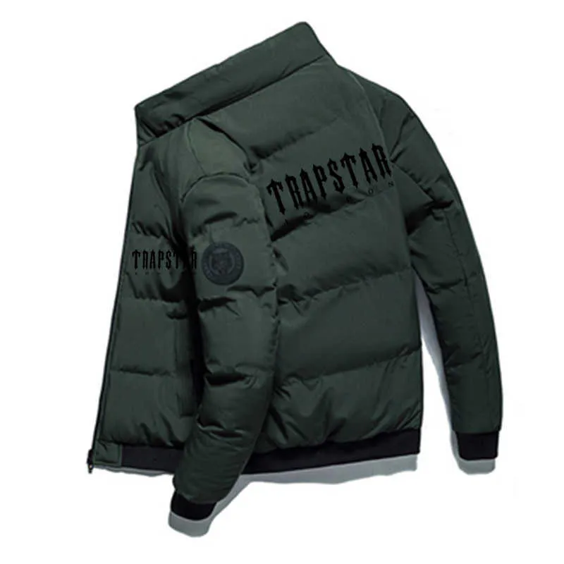 Мужская зима и пальто верхняя одежда 2022 Trapstar London Parkas Jacket Мужская ветряная ветряная ветрящая