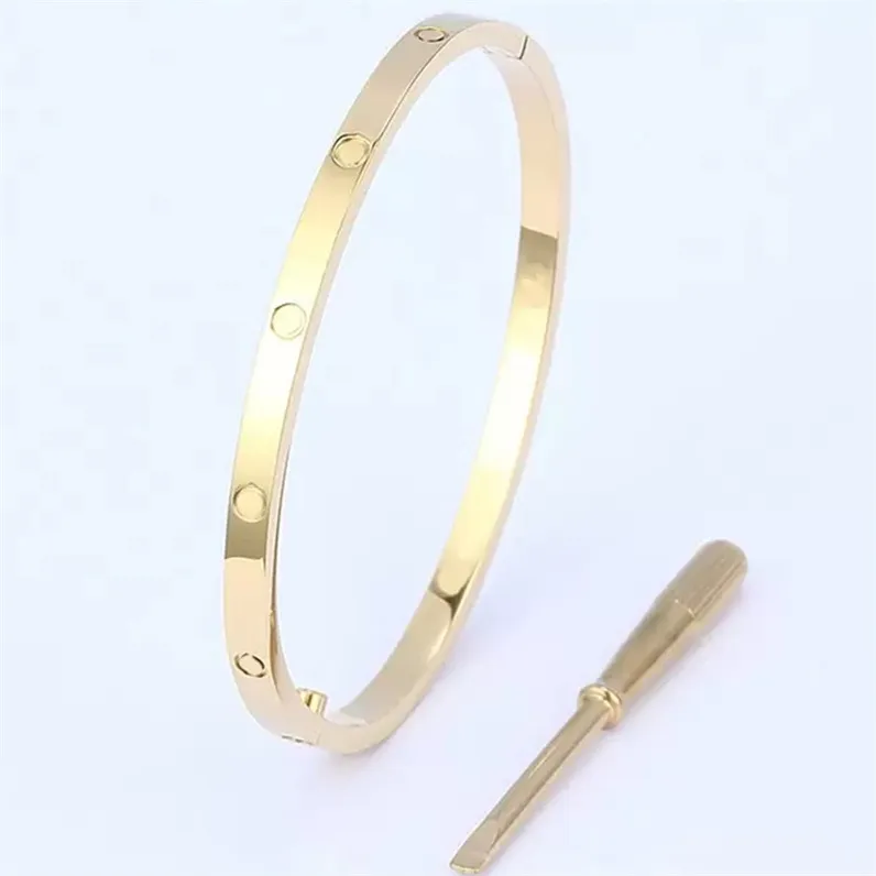 6mm Dinner Date Mood Yellow Gold Bangle Bracelet