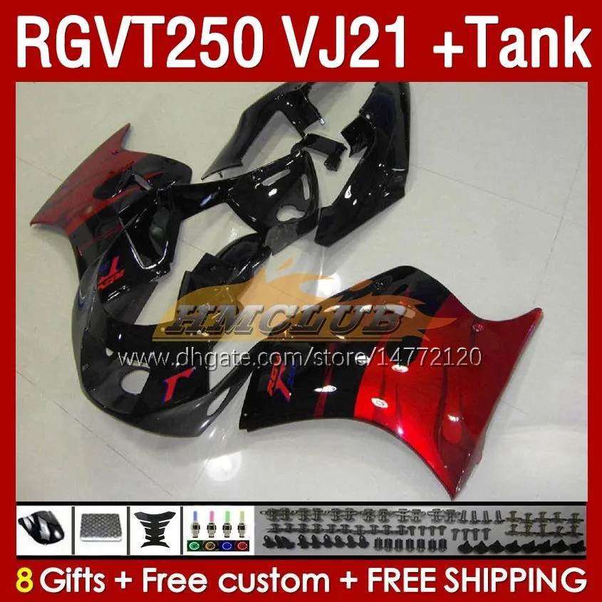 Tanque de Kit de Faitings para Suzuki RGV250 SAPC VJ21 RGVT250 RGV-250CC 88 89 BODADE 159NO.21 RGVT-250 RGV-25