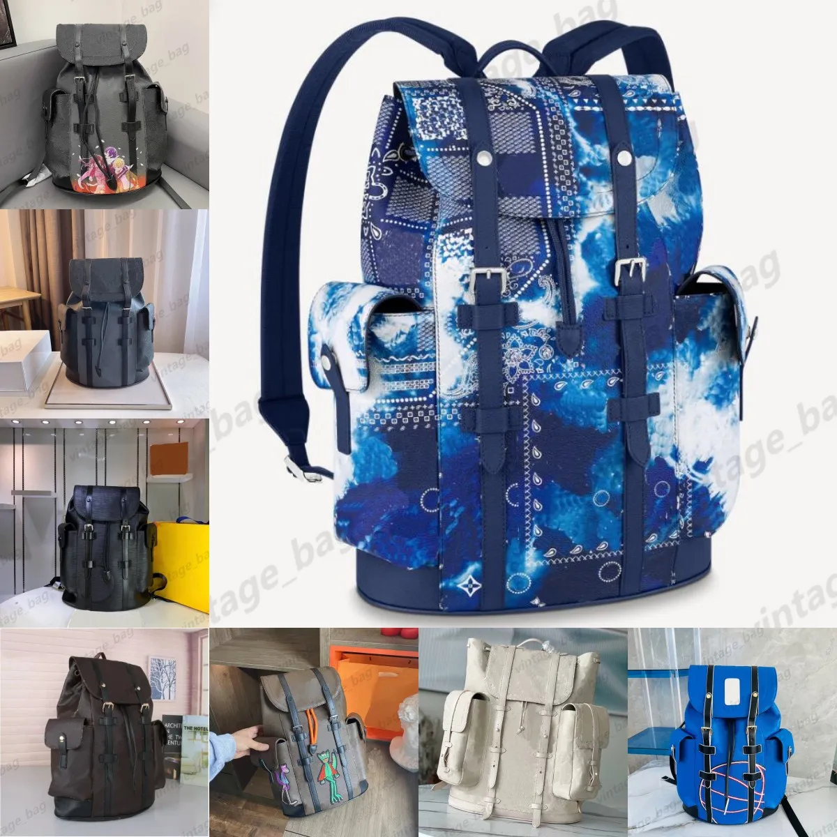 백팩 스타일 Christopher Backpack PM 남자 하이킹 짐승 숄더백은 사랑에 빠진 더플 스쿨 백 knapsack M45617 M21104 M20554 N41379 M