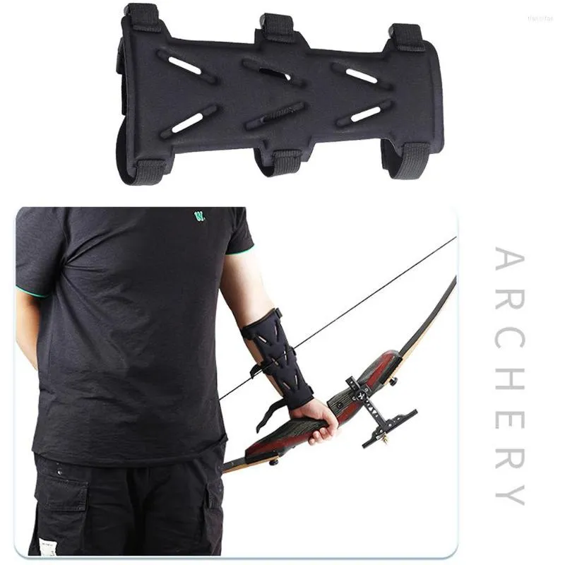 Ginocchiere arco freccia protezione braccio protezione bandage elastico protezione tiro con arcaico attrezza
