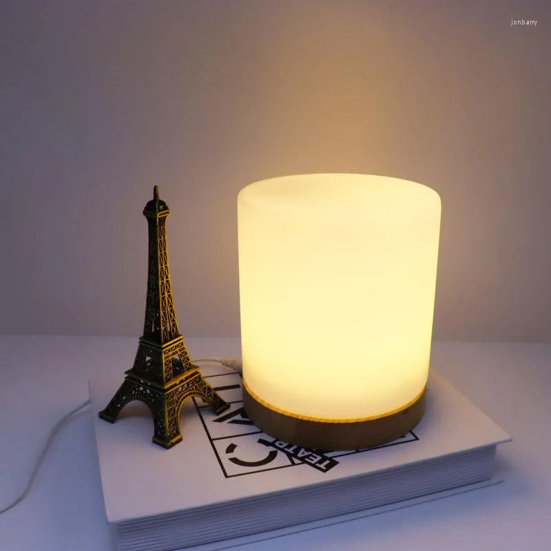 Lampes de table colorées chambre chevet lampe de bureau créative moderne simple led petite veilleuse éclairages pour