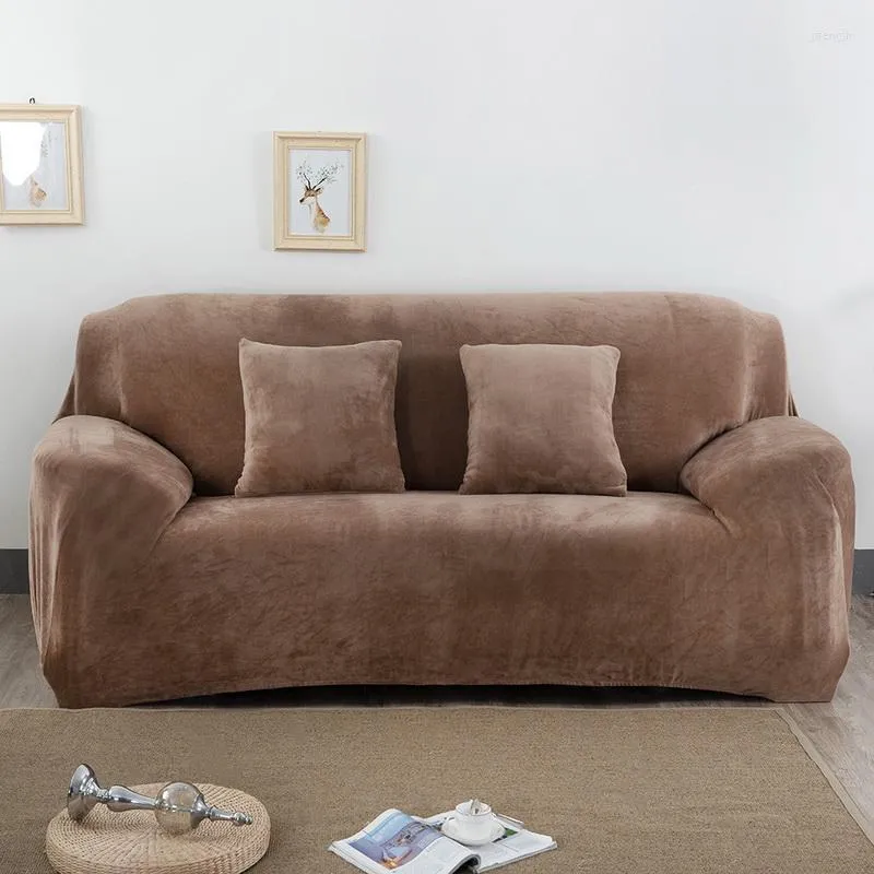 Housses de chaise Urijk housse de canapé extensible universelle tout compris personnalisée en peluche épaisse inclinable rétro housses de canapé douces