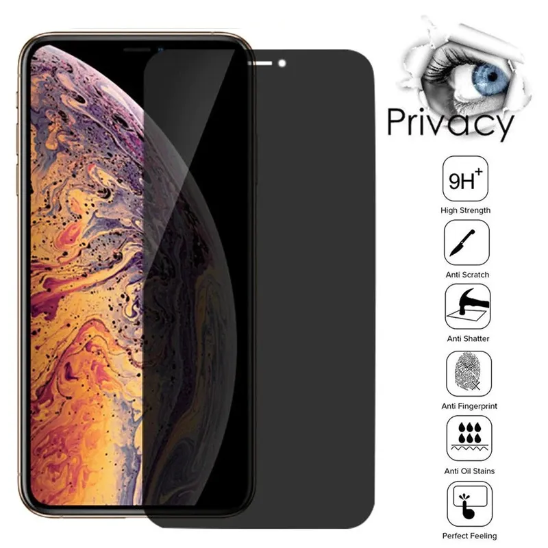 Magtim Anti-Spy Screen Protector For iPhone 14 13 12 11 Pro Max Tempered Glass For iPhone XS MAX XR 7 8 PLUS 13mini Private Film