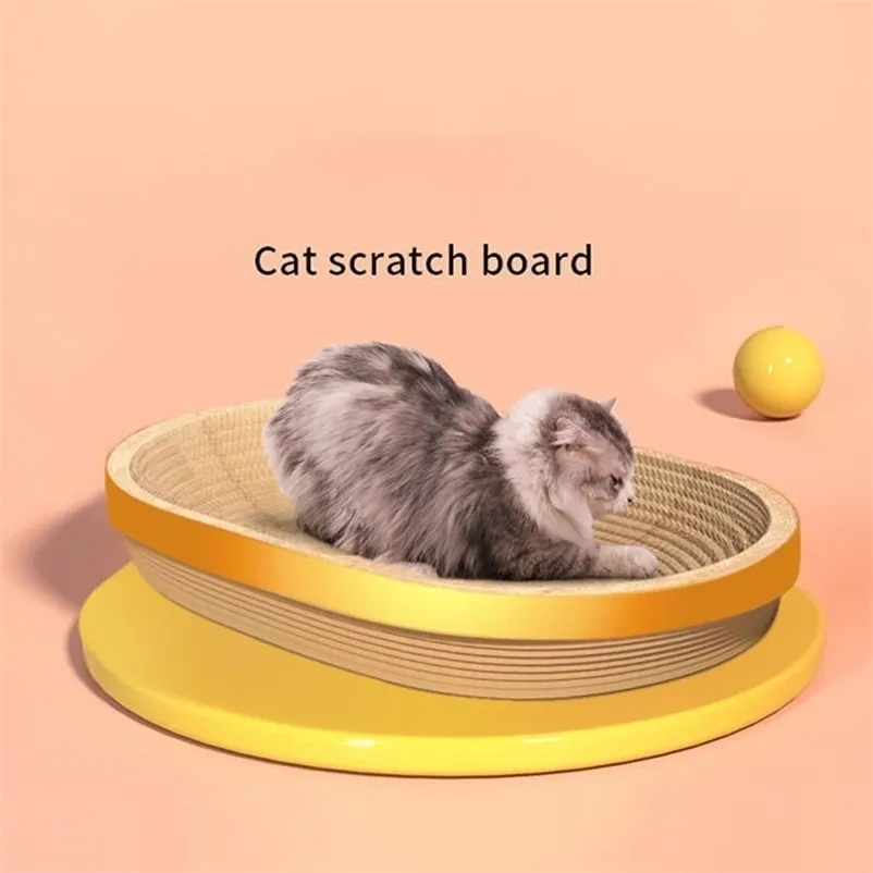 Cat Furniture Scratchers Scratch Board Nest slijpen klauwnagels schraper s speelgoedbeschermer multifunctionele golfkarton 220928