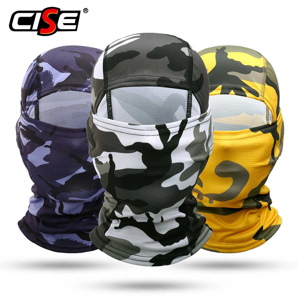 Cykelkepsar Masker Motorcykel Balaclava Helmask Ski Motocross Moto Hjälm Liner Motorcykel Ridning Biker Huva Kepsar Halsskydd Herr Sommar T220928