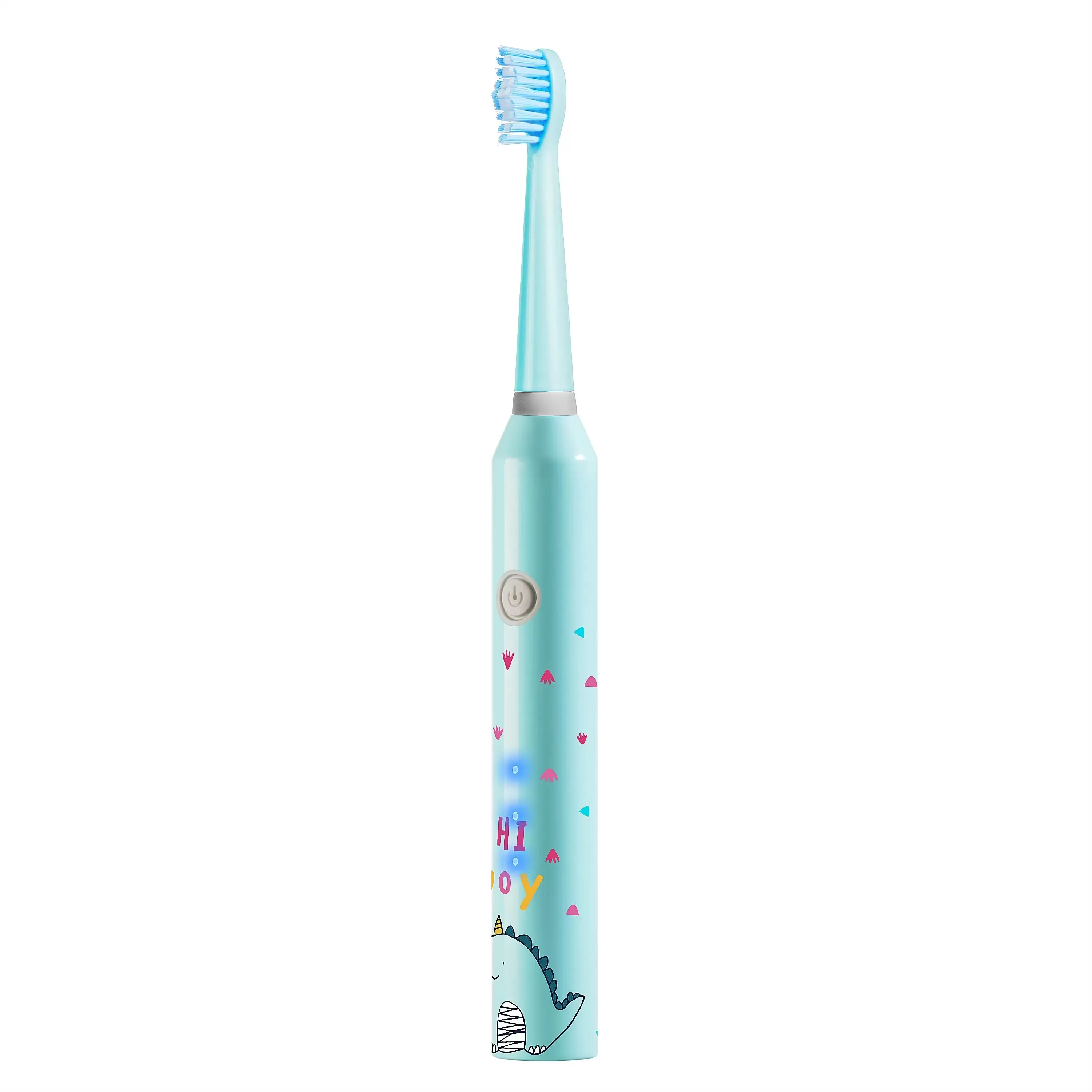 Brosses à dents électroniques PT22N USB Rechargeable alimenté vibrant automatique poils souples mignon bébé enfants enfants brosse à dents électrique sonique