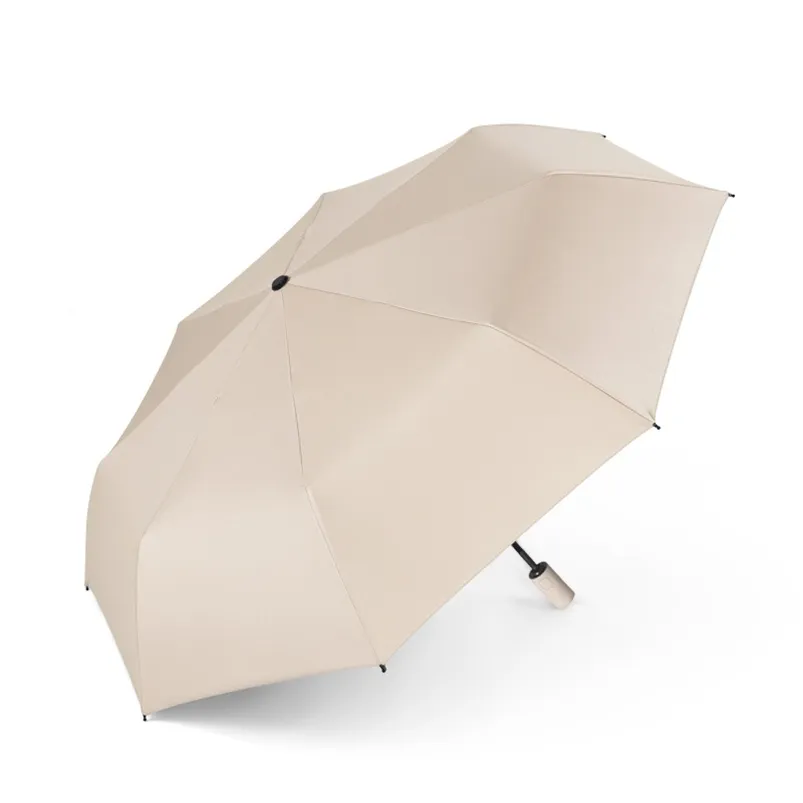 Umbrellas Fully Automatic Umbrella Simple Women's Sunny and Rainy Dual-use Sunshade Sun Sunscreen Folding Shrinkage Anti-wind Ins 220929