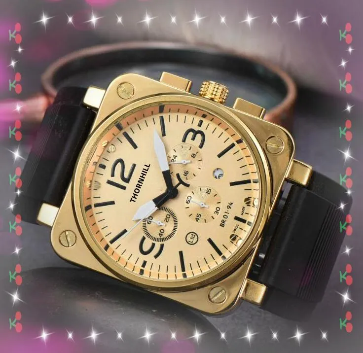 Japen VK Quartz Chronograph Sports Racing Limit Wristwatch