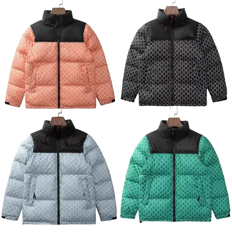 Mens Down Jackets Parka Women Black Puffer Jacket Huven Premium Casual Outdoor Winter Warmed Zipper Khaki Korta designer Rockar för manlig kvinnlig fogjacka