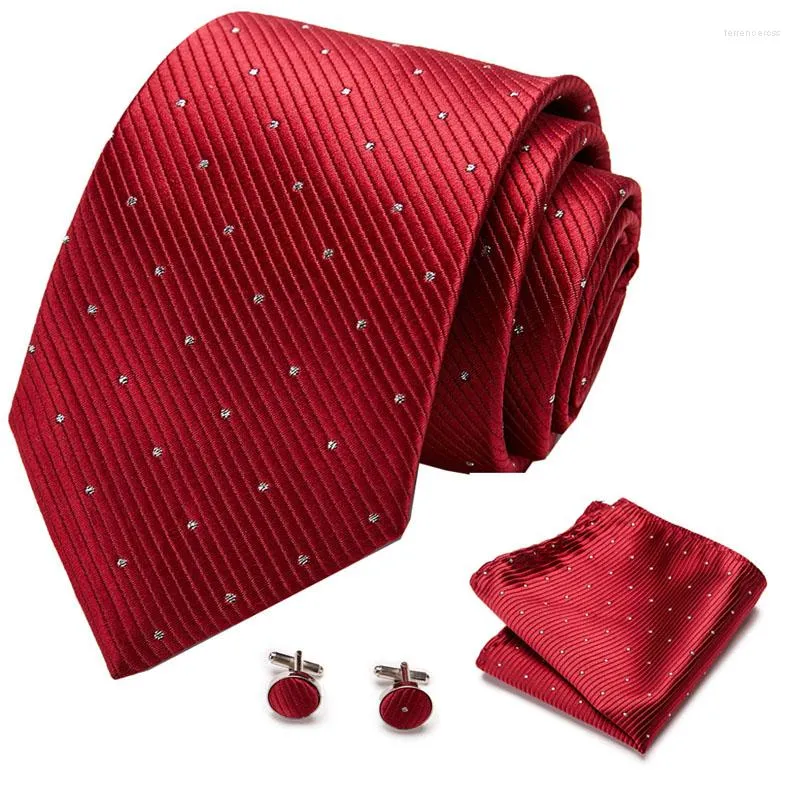 Boogbindingen bloemen stropdas en zakdoek stropdas man ingesteld voor heren kwaliteit paarse corbatas hombre pocket square bruiloft